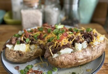 Loaded Steak Potato